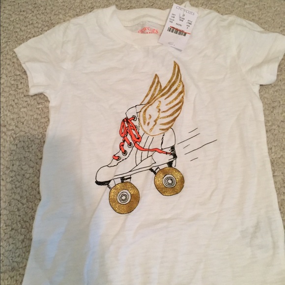 NWT Crew Cuts top size 3 skate with wings - Picture 4 of 4